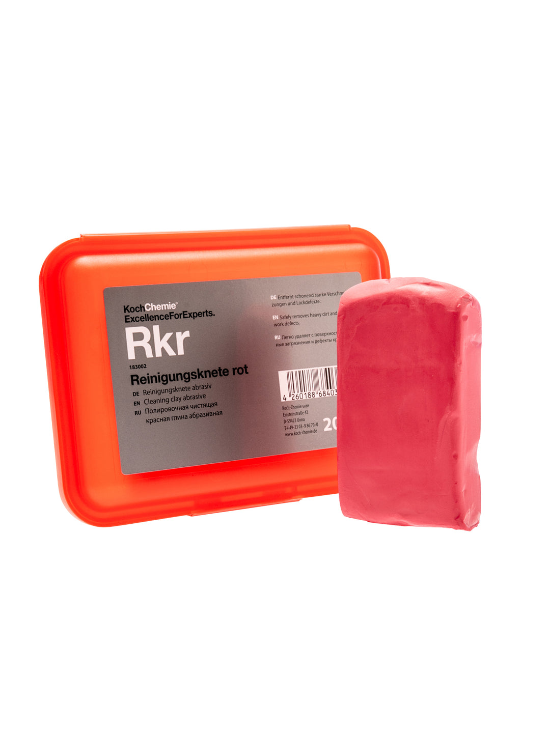 Koch-Chemie Abrasive Clay Bar Rkr Red - 200G