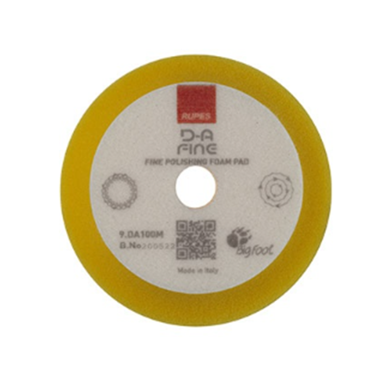 4" Fine Foam Pad Yellow LHR75E