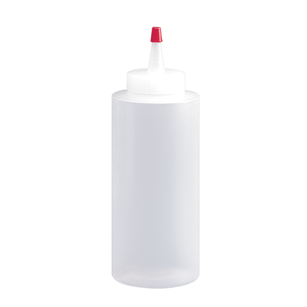 16 Ounce Wax Bottle With No Label or Logos