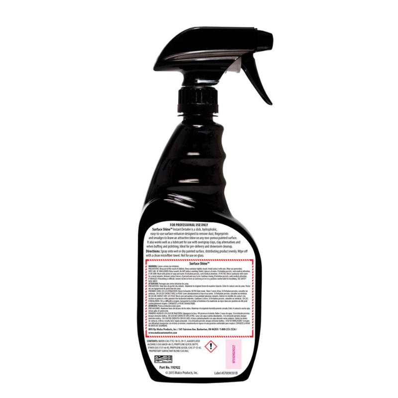Malco Surface Shine  Instant Detailer