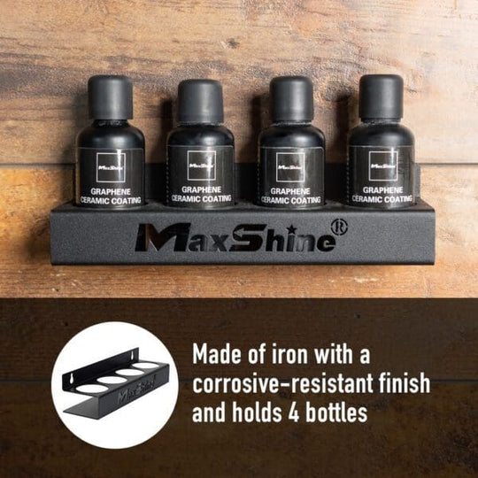 4 BOTTLE CERAMIC HOLDER WALL MOU