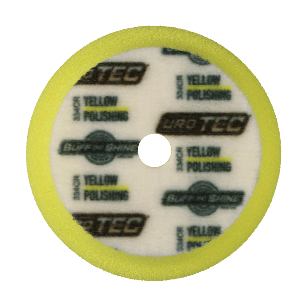 Buff and Shine® Yellow URO-TEC® Foam Pad – Polishing