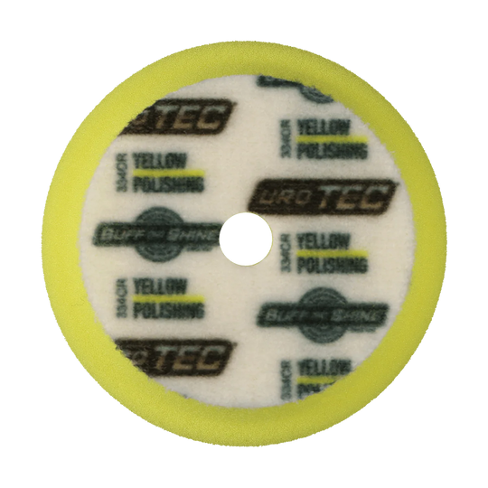 Buff and Shine® Yellow URO-TEC® Foam Pad – Polishing