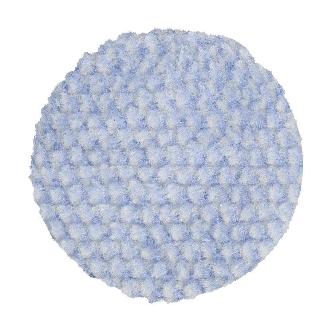 Buff and Shine® URO WOOL® Blue/White Knitted Wool Pad – Cutting