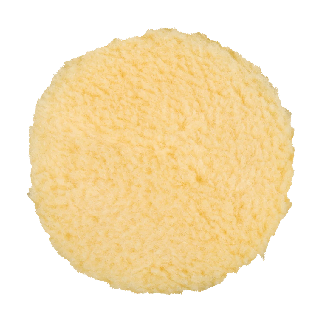 Buff and Shine® URO WOOL® Yellow Knitted Wool Pad – Polishing