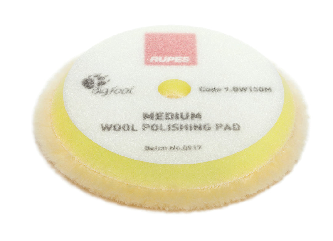 RUPES Yellow Medium Wool Pad