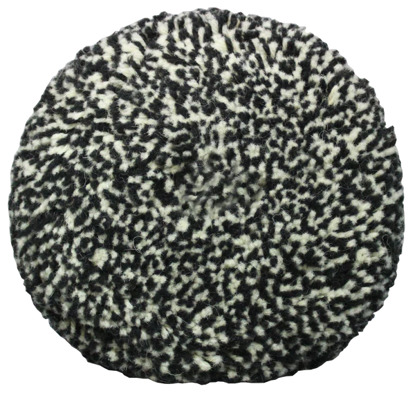 9" Black & White Wool Buffing Pad