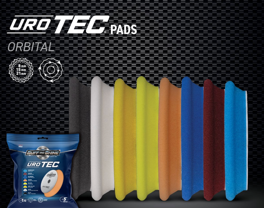 Buff and Shine® Yellow URO-TEC® Foam Pad – Polishing