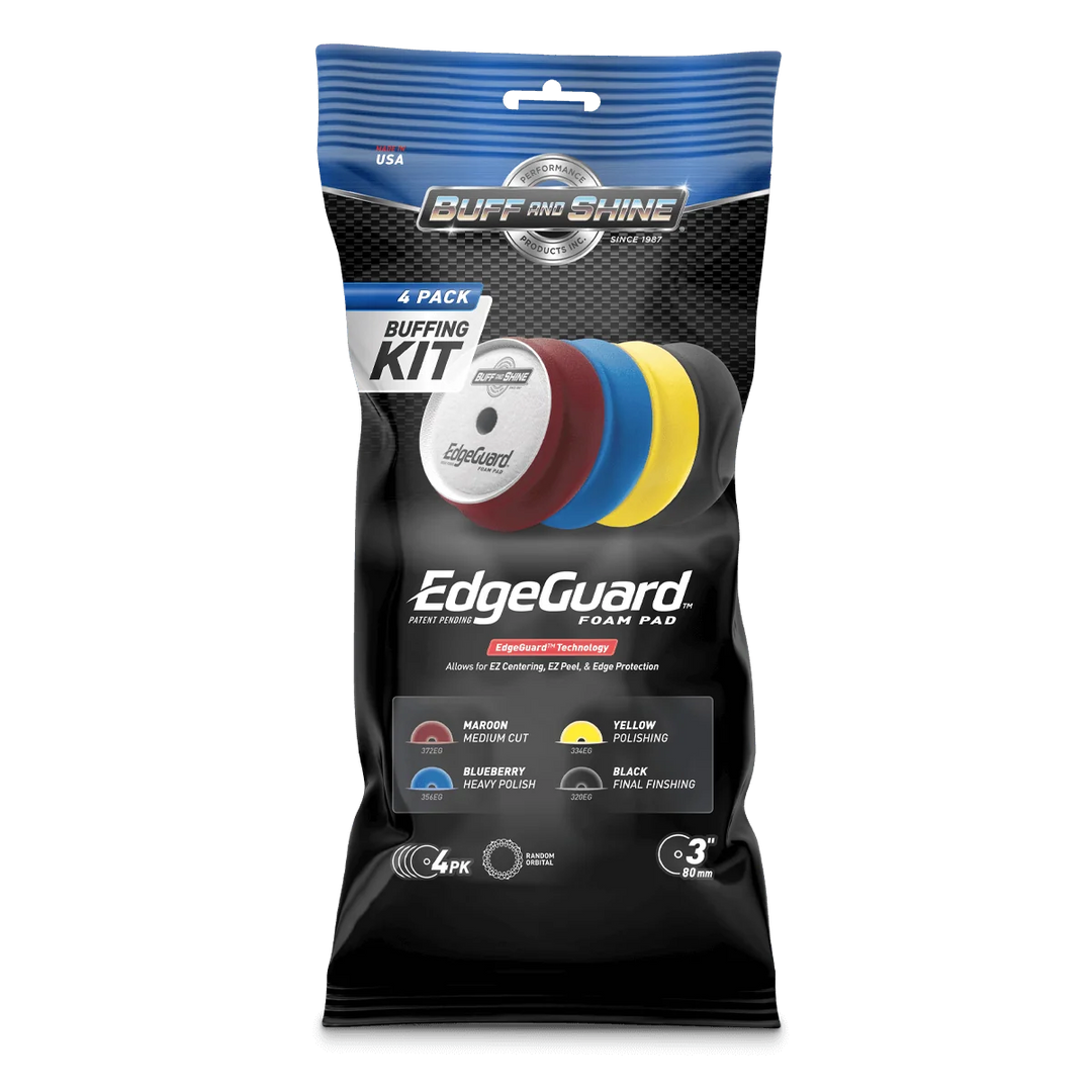 Buff and Shine® EdgeGuard™ Foam Buffing Pads Kits