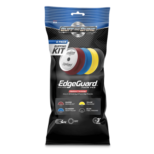 Buff and Shine® EdgeGuard™ Foam Buffing Pads Kits