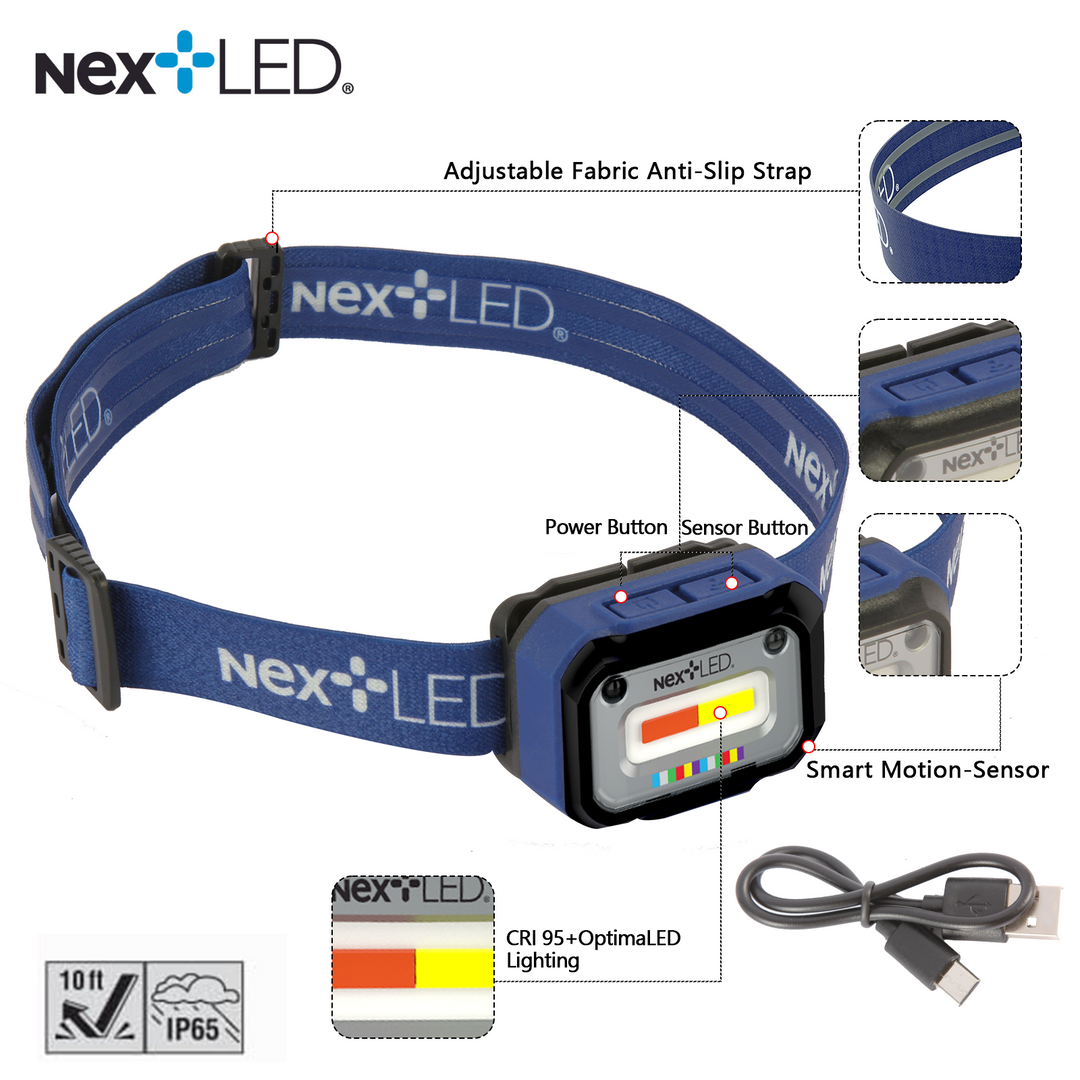 NexLED Rechargable Detailing Headlamp