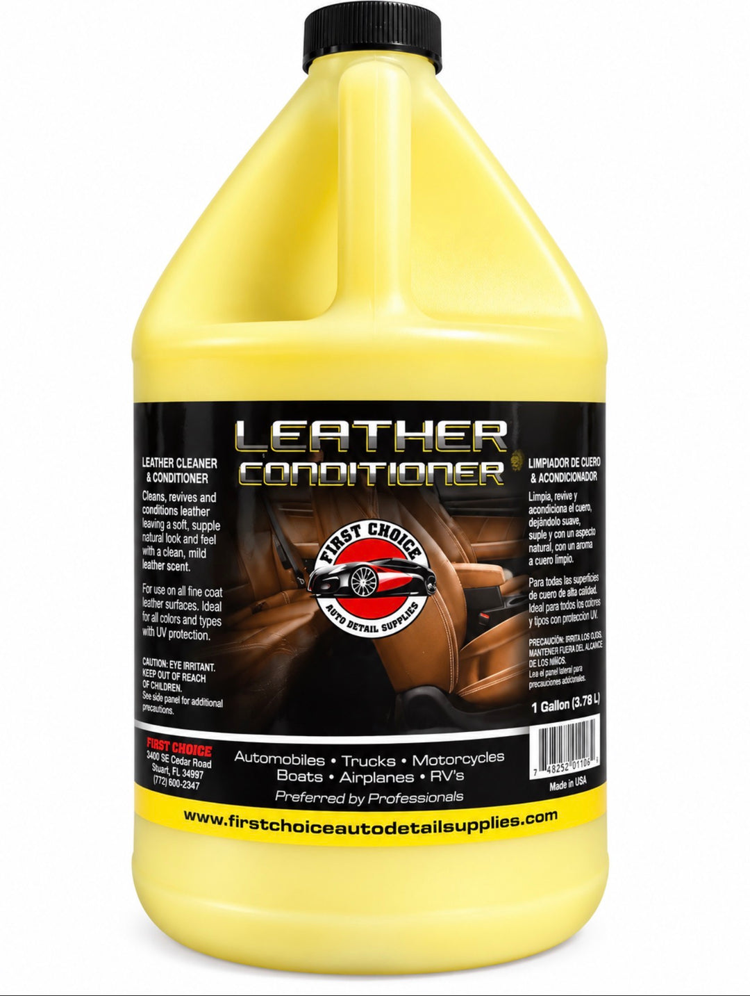 FC Leather conditioner 1 gallon