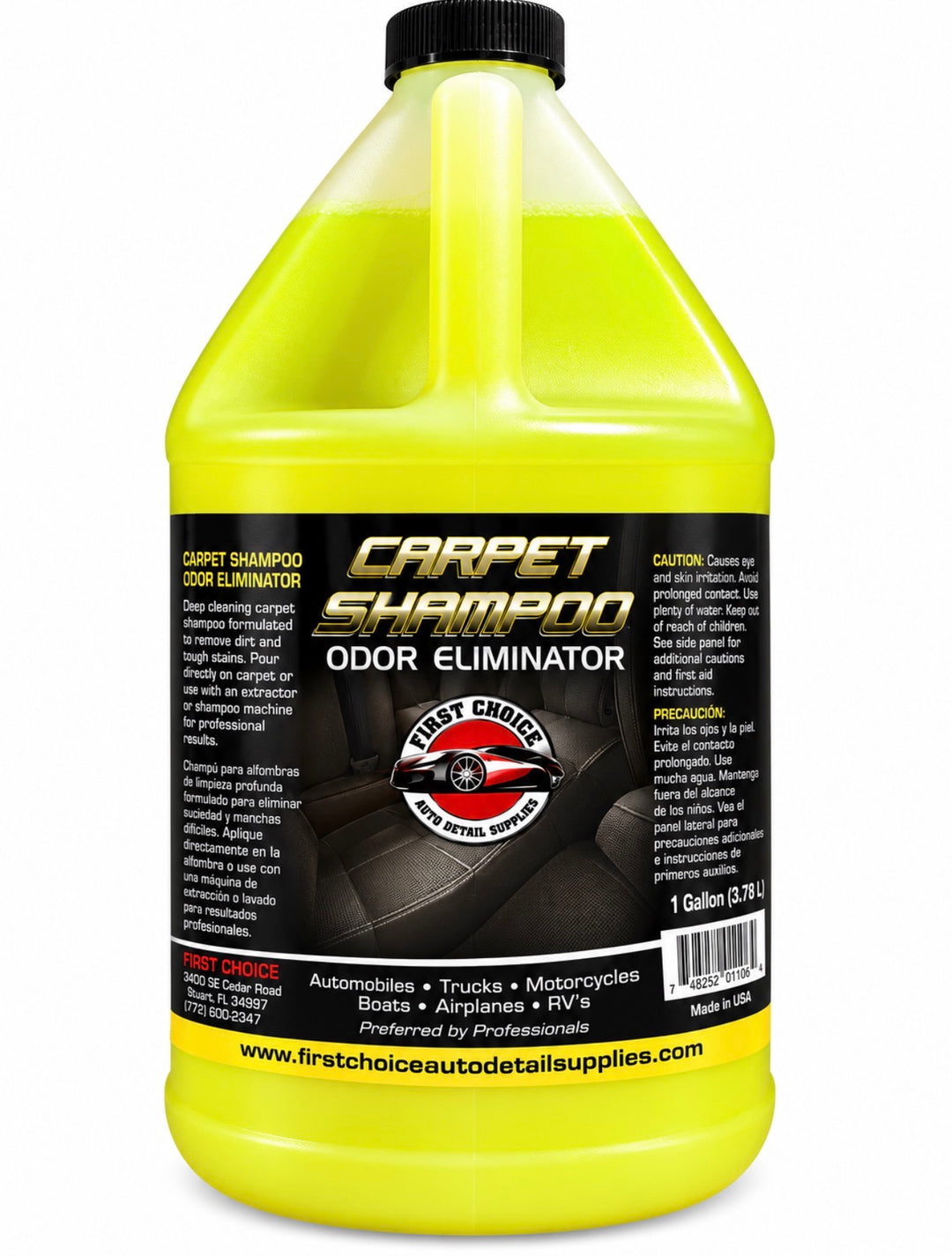 FC Carpet Shampoo 1 gallon