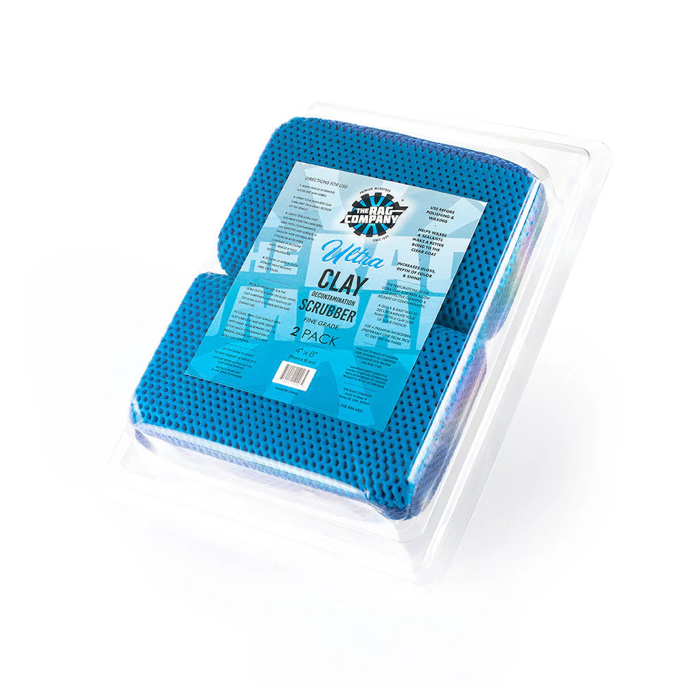 Clay, microfiber, pad, package