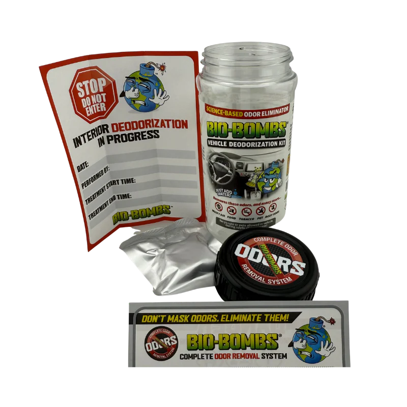 Biobombs Vehicle Deodorization Kit (Car Odor Bomb)