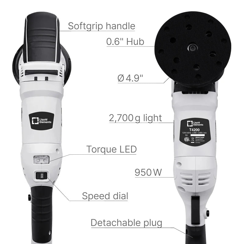 Liquid Elements T4200 Dual Action Polisher